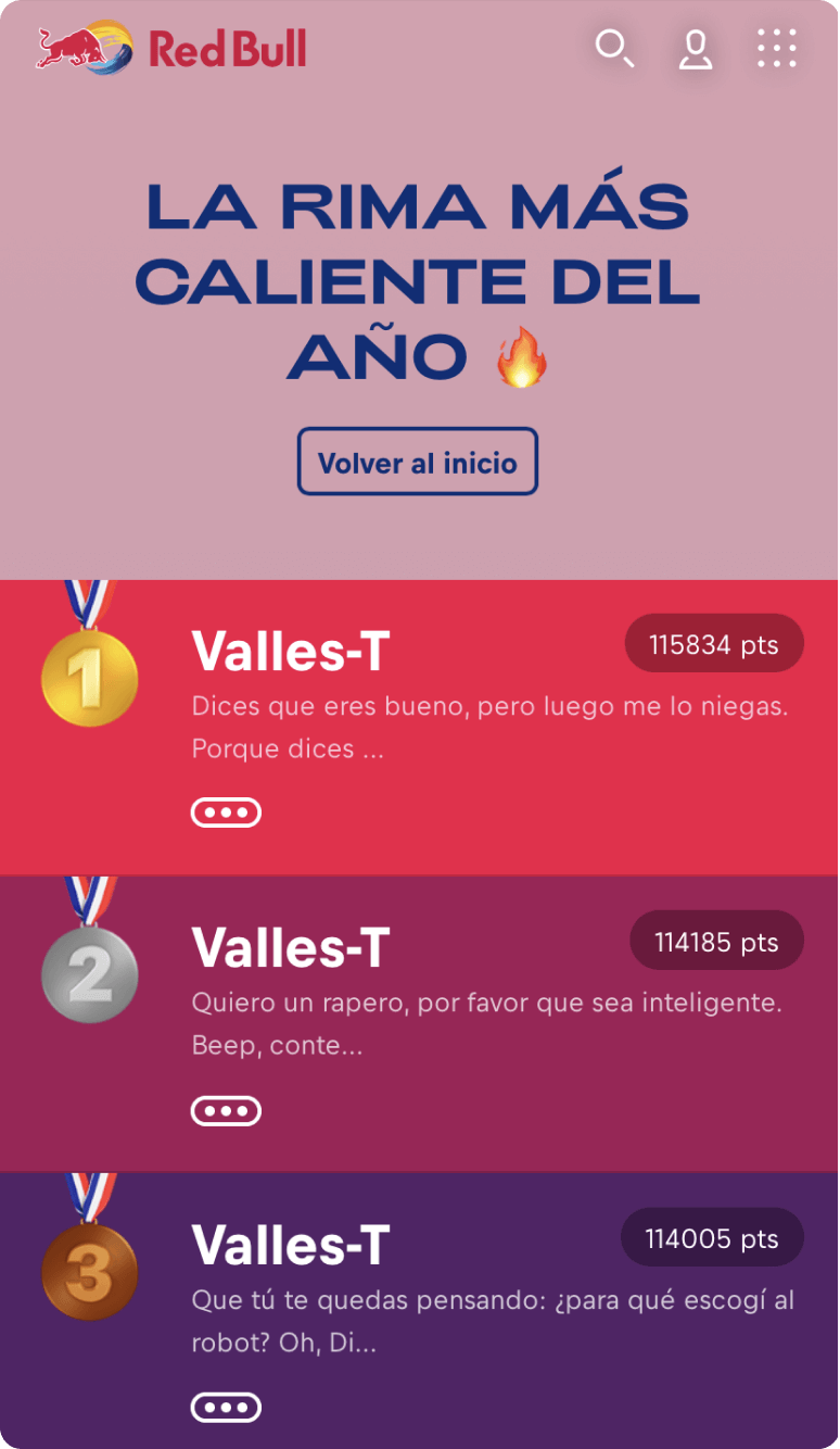Red Bull app screen 3