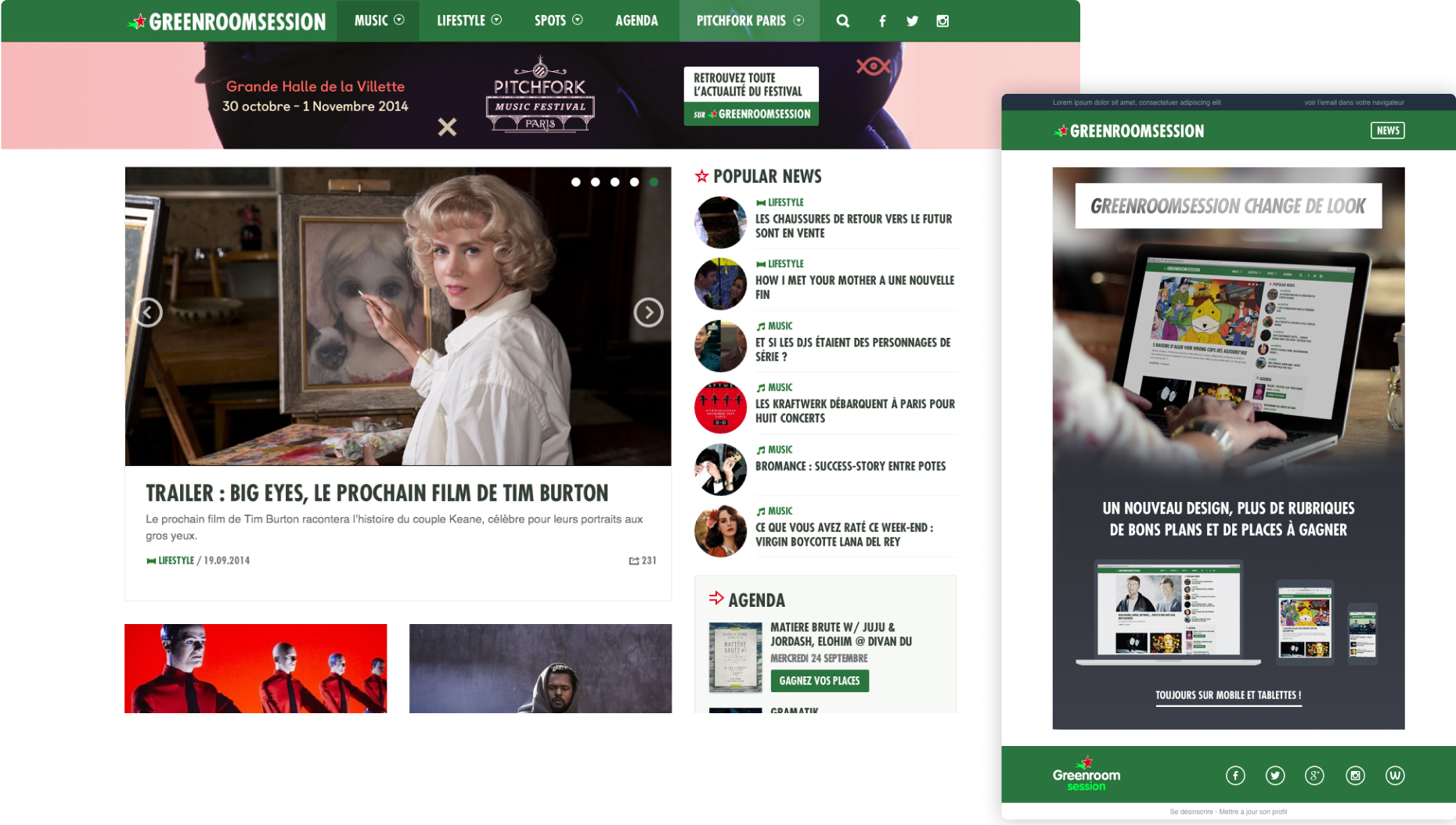 Greenroom Session for Heineken